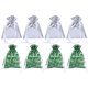 thumbnail image 2 of Bolsa de regalo de Navidad Bolsa de regalo con cordón Bolsa de papel de aluminio de Navidad Bolsa de regalo de Navidad Wmkox8yii HFSH2862, 2 of 3