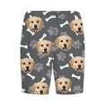 thumbnail image 3 of Xysaqa Big & Tall Men's Pajama Short Pants, Funny Dog Paw Printed Lounge Shorts for Women Plus Size Soft Elastic Waist Sleep Shorts 3X 4X 5X Summer Savings (Unisex), 3 of 8