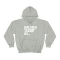 thumbnail image 2 of Malcolm X Taught Me Unisex Hoodie, S-5XL Black History Month Black Power, 2 of 5
