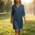 thumbnail image 5 of Ashirexll Womens Summer Dresses, Casual Dresses for Women, Summer Casual Sleeveless V-Neck Long Maxi Dress, 5 of 6