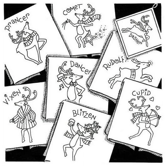 Aunt Martha's #3996 Reindeer Games