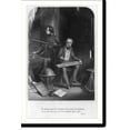thumbnail image 2 of Historic Framed Print, [2 astronomers, 1 with telescope, the other with compass], 17-7/8" x 21-7/8", 2 of 9