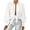 White, variant on Women Fashion Button Down Shirts V Neck Boho Printed Long Sleeve Blouses Dressy Casual Spring Fall Tops