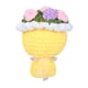 thumbnail image 4 of Ramo de flores, flores artificiales, hecho a mano, regalo de San Valentín, rosa. Amarillo, 4 of 9