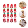 thumbnail image 2 of Shisuyan Chaussettes pour Animaux Coton 16Ensemble Rouge m, 2 of 8