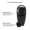 thumbnail image 3 of Training Pet Puppy Clicker Whistle Dog Training Obedience Cat Trainer Keyring Aid Click, 3 of 8