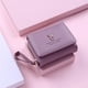 thumbnail image 1 of Nueva cartera corta de moda para mujer, monedero para mujer, tarjetero, cartera pequeña para mujer, cerrojo para mujer, púrpura JAMW Sencillez, 1 of 5