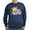 Navy, variant on CafePress - Macaron Kitty Sweatshirt - Classic Crew Neck Sweatshirt