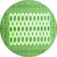 thumbnail image 1 of Ahgly Company Indoor Round Persian Green Traditional Area Rugs, 4' Round, 1 of 1