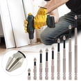 thumbnail image 4 of Drill Bit Set, 9PC Non-Slip Hex Drill Bit Set - Super Hard K5 Threaded Screwdriver Heads for Electric Tools (Anti-Slip Magnetic Construction), 4 of 7