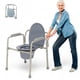 thumbnail image 1 of Silla Comodo 3 en 1, Silla de Ayuda para Inodoro Portátil con Cubeta y Cover | Silla Asiento de Ducha para Baño, 1 of 10