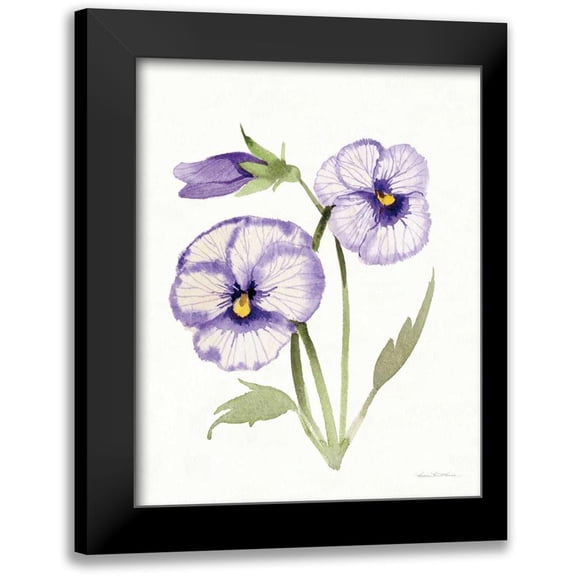 McKenna, Kathleen Parr 12x14 Black Modern Framed Museum Art Print Titled - Easter Blessing Flowers VIII