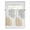 White Gray Light Yellow, variant on Tier Curtains 45 Inches Long, Boho Gray Beige Floral Window Treatment Curtain Drapes, Retro Abstract Art Flowers Window Half Privacy Curtains for Bedroom Bathroom, 42"x45", 2 Panels