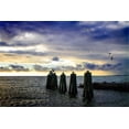 thumbnail image 2 of Hausenflock, Alan 32x23 White Modern Wood Framed Museum Art Print Titled - Cedar Island Quay II, 2 of 4