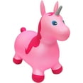 bintiva Children's Unicorn Hopper,with Free Foot Pump, Exercise Jumping Animal, Bouncy Horse
