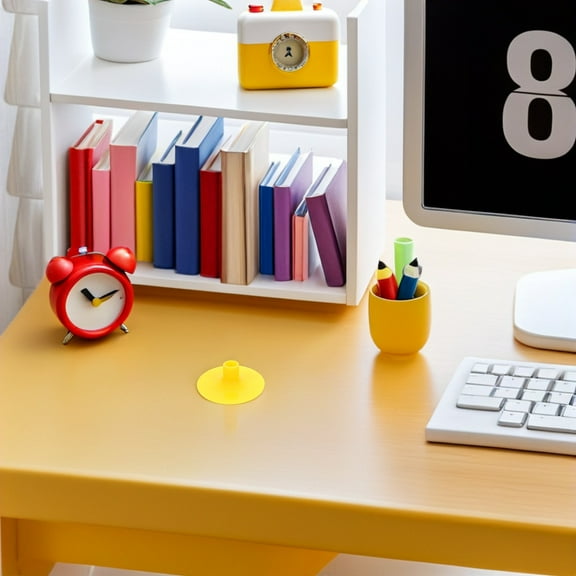 LOLIPPYY 20Pcs Lightweight Yellow Rubber Arrow Tips Suction Cup Replacement for Archery and Outdoor Use