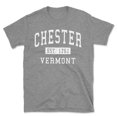 thumbnail image 1 of Chester Vermont Classic Established Men's Cotton T-Shirt, 1 of 1