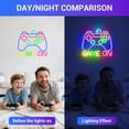 thumbnail image 6 of HIBIBUD Neon Sign for Game Room Decor,Game on Neon Led Sign for Gamer Wall Decor,Gaming Neon Light Sign for Teen Bedroom Decor,Gamer Gifts for Boys,Teen,Men,Kids(Game On-01), 6 of 7