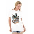 thumbnail image 3 of Betty Boop Biker American Eagle Women's Graphic T Shirt Tees Brisco Brands S, 3 of 5