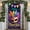 1A-180X90cm, variant on Purple Mask Mardi Gras Banner Colorful Feathers Carnival Display Golden Decorations Pattern Masquerade Backdrop for Mardi Gras Party Masquerade Ball Festival Celebration