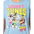 thumbnail image 2 of Looney Tunes Men's 90s Streetwear Characters Graphic Design T-Shirt, 2 of 4