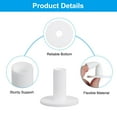 thumbnail image 3 of Uxcell Rubber Golf Tees, Tall Practice Training Driving Range Tee Stable Ball Holder White 1.7", 3 of 6