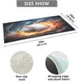 thumbnail image 3 of GZHJMY Ice Fire Baseball Kitchen Mat Soft and Absorbent Bath Mats for Bathroom Non Slip Quick Dry Shaggy Bath Carpet Machine Wash for Kitchen Bathroom Shower Home Decor 39x20 in, 3 of 7