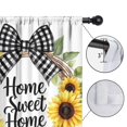 thumbnail image 4 of Blackout Kids Curtains,Home Sweet Home Sunflower Childrens Insulated Curtains Set Of 2,Bedroom Essentials,Toddler Room Decor 42x54in(106x137cm), 4 of 4