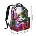 thumbnail image 2 of The Legend Of Zelda Ocarina Of Time Backpack Shoulders Laptop Daypack Student School Bag Satchel Bookbag Unisex Travel Bag Rucksack Knapsack, 2 of 6