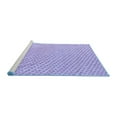 thumbnail image 2 of Ahgly Company Machine Washable Indoor Rectangle Oriental Blue Modern Area Rugs, 5' x 7', 2 of 4