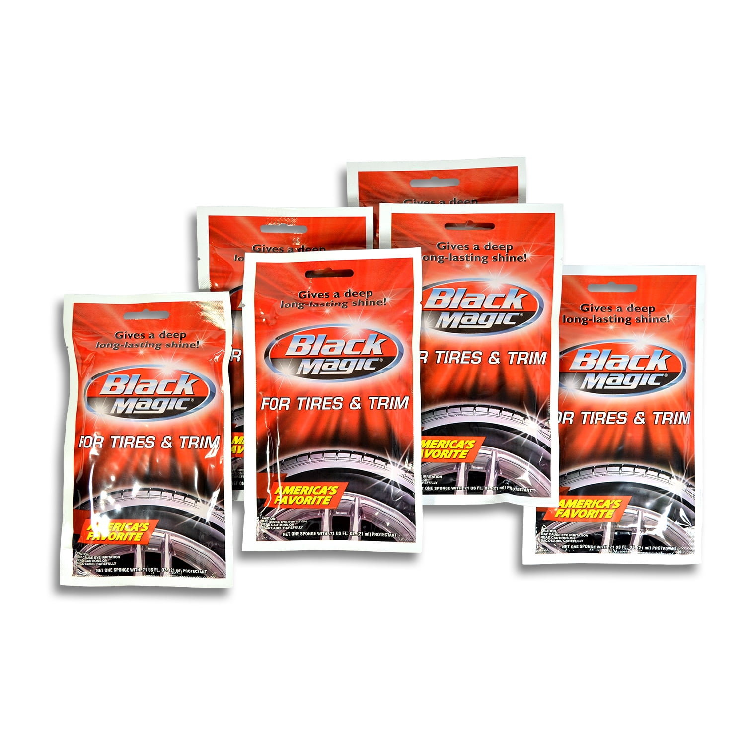 Black Magic Car Tire Shine Sponge Applicator for Tires and Trim (Pack