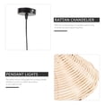 thumbnail image 4 of GOOHOCHY Plug In Pendant Lamp Ceiling Lamp Beige Round Illumination Study 1Set, 4 of 5