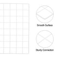 thumbnail image 3 of Uxcell 12"x16" Wire Grid Panel, 2 Pcs WWall Grid Decorative Board Photo Display for Home Office Wedding, White, 3 of 7