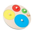thumbnail image 1 of Milaget Preschool Early Learning three dimensional Five Holes Round, 1 of 7