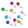 thumbnail image 1 of 2X 10 Uds Collar de gato campanas Collar para perros encanto de campana para pulsera cachorro manualidades DIY 2 piezas, 1 of 8