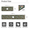 thumbnail image 3 of Yayeee Faucet Mat for Kitchen Sink 30" Diatomite Long Splash Guard Pad, Forest Mushroom Pattern, 2 Pack, 3 of 7
