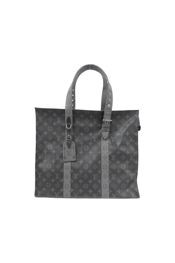 Pre-Owned Louis Vuitton Monogram Eclipse Reverse Cabas Zip GM M45379 Handbag