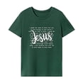 thumbnail image 1 of Camiseta para mujer, cuello redondo, camisa simple de cuello redondo para playa, vacaciones, oficina SG, 1 of 7