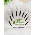 thumbnail image 2 of Set de 9 cuchillos de cocina IDEA NUOVA, 2 of 5