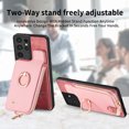 thumbnail image 2 of TECH CIRCLE Case for Samsung Galaxy S21 Ultra (6.8-inch) - Practical Wallet Phone Case [Built-in Zipper Pocket & Card Slot] Protective Leather Cover with [Kickstand / Phone Ring Holder], Pink, 2 of 8