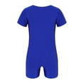thumbnail image 2 of Aislor Boys Girls One Piece Short Sleeve Ballet Dance Leotard Stretchy Gymnastic Bodysuit, 2 of 7