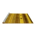 thumbnail image 2 of Ahgly Company Machine Washable Indoor Rectangle Southwestern Yellow Country Area Rugs, 6' x 9', 2 of 4