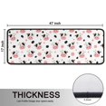 thumbnail image 5 of Kitchen Rugs Sets Of 2,White Cow Head Dot Pattern Anti Fatigue Kitchen Mat Rugs Non Slip Washable,Decorative Kitchen Floor Mats for Kitchen,Sink,Laundry,17"x47"+17"x47", 5 of 5