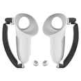 thumbnail image 4 of 5 Pares Empuñaduras Controlador TPU para Accesorios Meta Quest 3 VR () Blanco, 4 of 4