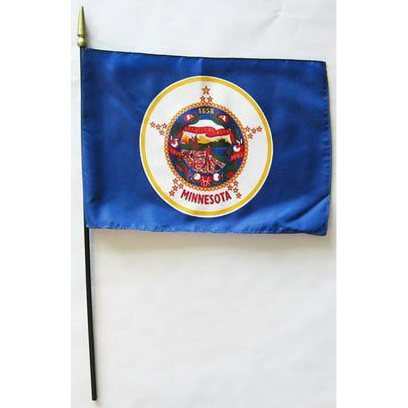Minnesota - 8"X12" Stick Flag