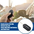 thumbnail image 2 of 433 MHz Key Fob Keyless Entry Remote for Fiat 500 2012-2017  for Ram ProMaster City Black, 2 of 7