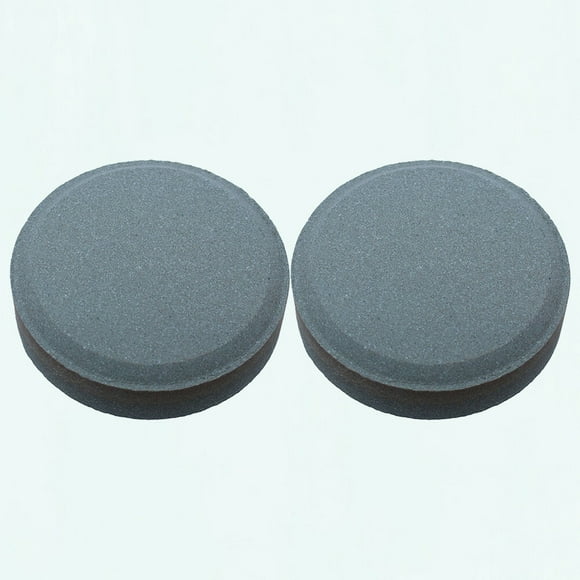 OULII Round Sharpening Stone 2Set Aluminium Oxide for Chefs and Campers Tool Maintenance
