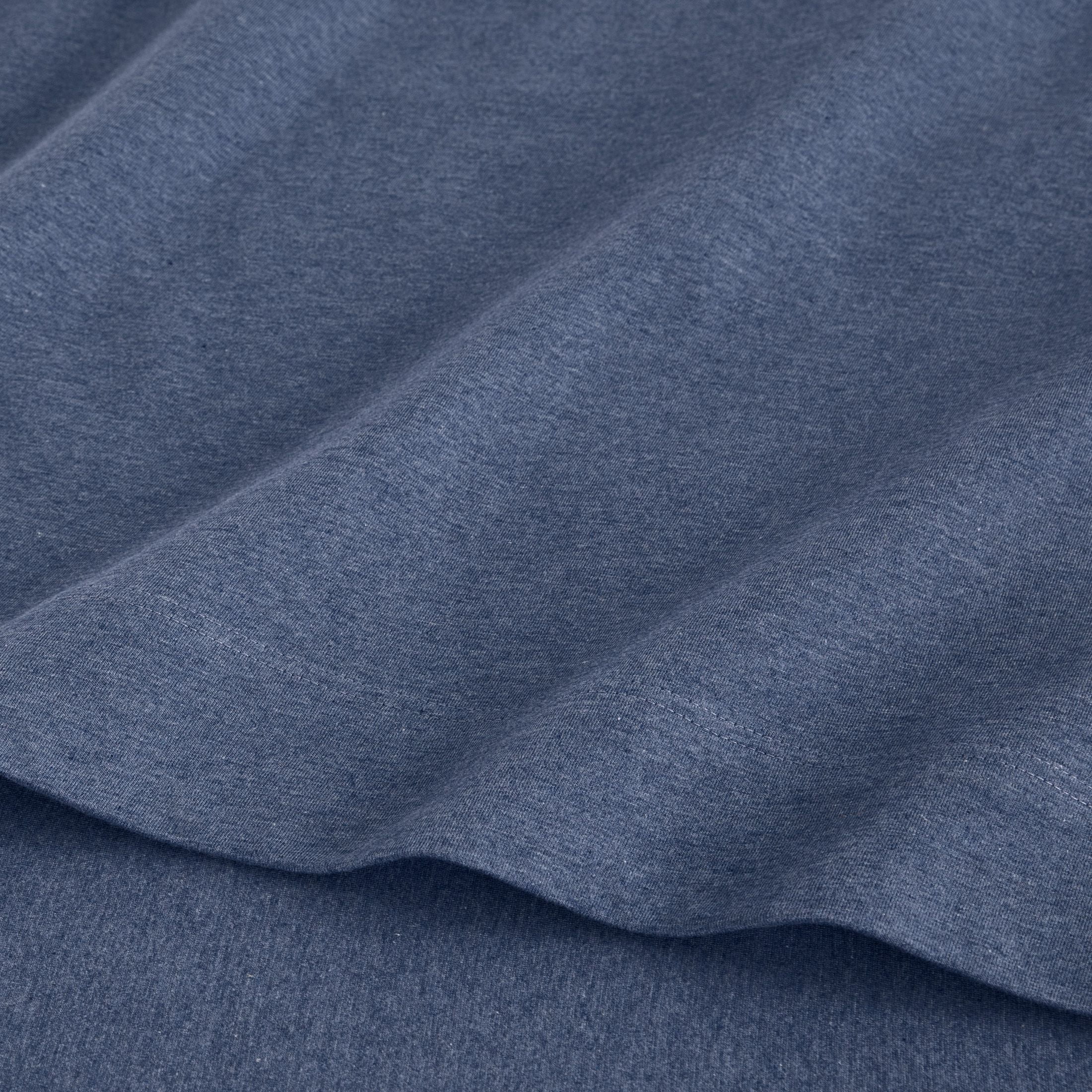 Gap Home Blue Solid Print Cotton Sheet Sets King (Count 4)