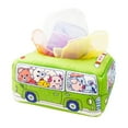 thumbnail image 2 of Caja de Pañuelos Sensory Pull Along Zulema con 10 Toallas de Mano para Aprender Verde, 2 of 8