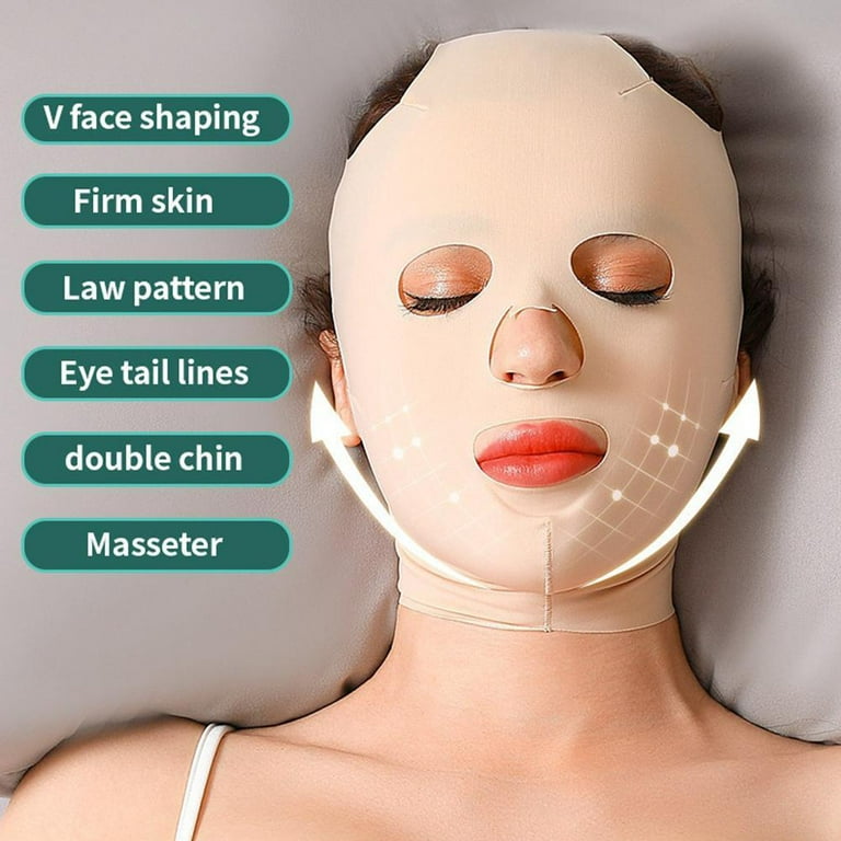 3D Bandage Face Beauty And Health Tool Thin Massager Bandages V-Face  Correction Face Shaper Face Thinner Mask